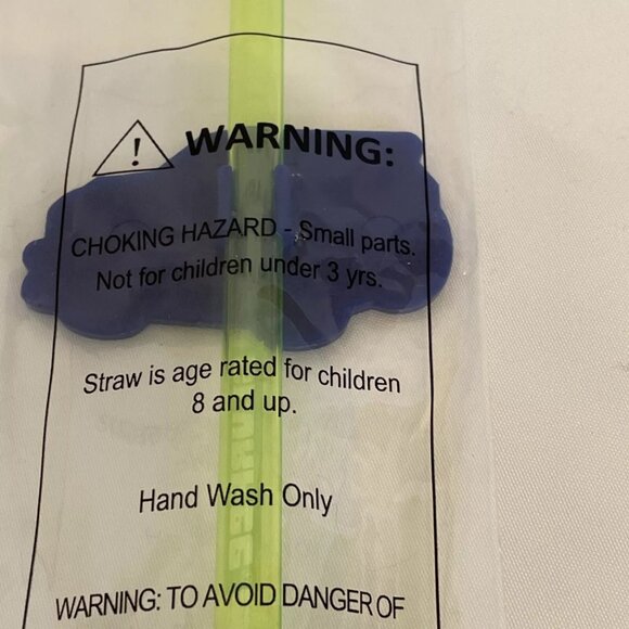 Rocket League Slurpee Cup Straw Green Straw Purple Spoon NEW - One Straw - Picture 5 of 7